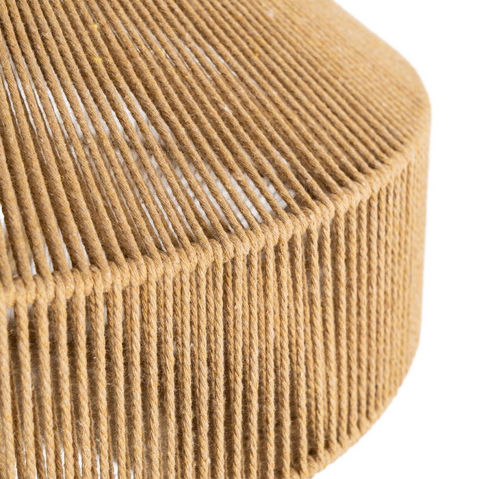 Lámpara Techo Natural Cuerda de Papel 30 X 30 X 28,50 cm