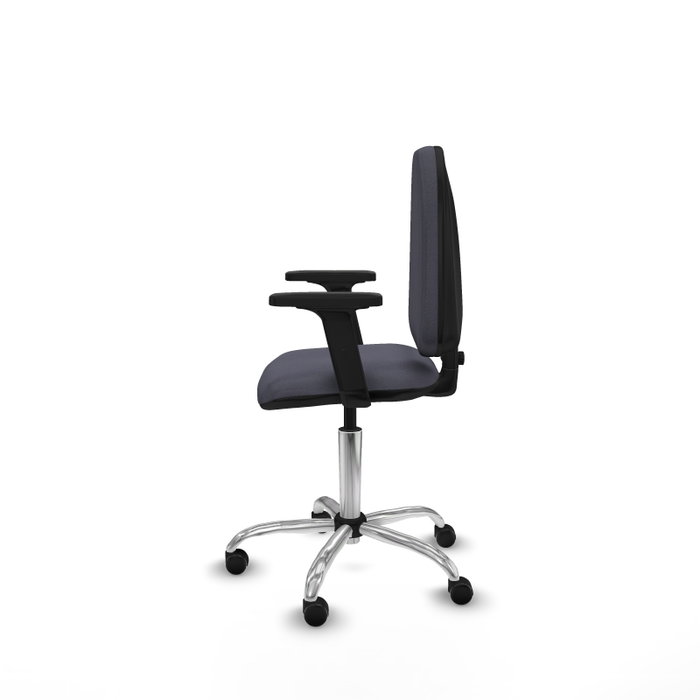 PIQUERAS Y CRESPO Silla de oficina Aýna Gris oscuro con Brazos 2D PIQUERAS Y CRESPO Silla de oficina Aýna Gris oscuro con Brazos 2D
