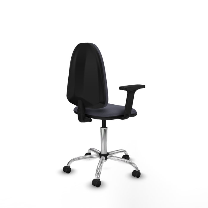 PIQUERAS Y CRESPO Silla de oficina Aýna Gris oscuro con Brazos 2D PIQUERAS Y CRESPO Silla de oficina Aýna Gris oscuro con Brazos 2D