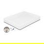 DeLOCK Antena WiFi 6 Exterior Direccional 8 dBi, Dual Band 2.4 y 5 GHz, 2 x N, Montaje en Mástil IP65, Blanco, 90705