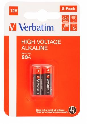 Verbatim Pack de 2 pilas alcalinas MN21 12V Verbatim Pack de 2 pilas alcalinas MN21 12V