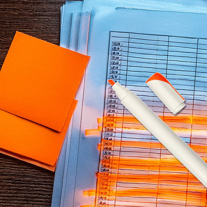 The Concept Factory Rotulador Fluorescente Con Aroma My Funny Papet Colección Naranja Melocotón Verde Manzana Fucsia Fresa