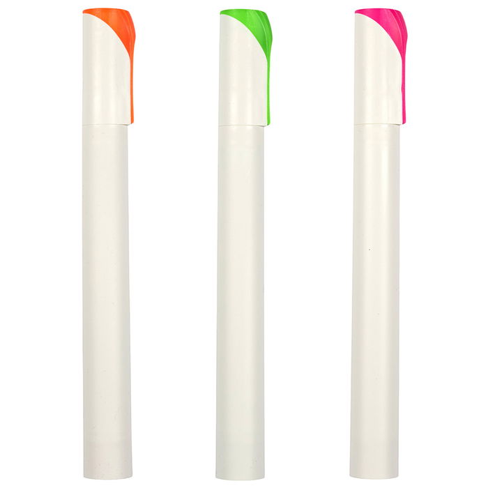 The Concept Factory Rotulador Fluorescente Con Aroma My Funny Papet Colección Naranja Melocotón Verde Manzana Fucsia Fresa