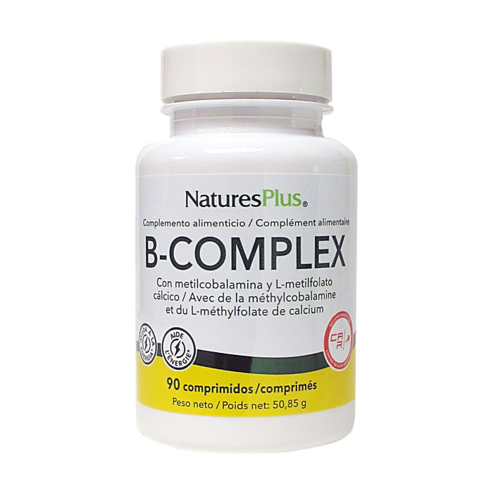 Natures Plus B-Complex 90 comprimidos Vitaminas Grupo B Arroz Integral Natures Plus B-Complex 90 comprimidos Vitaminas Grupo B Arroz Integral