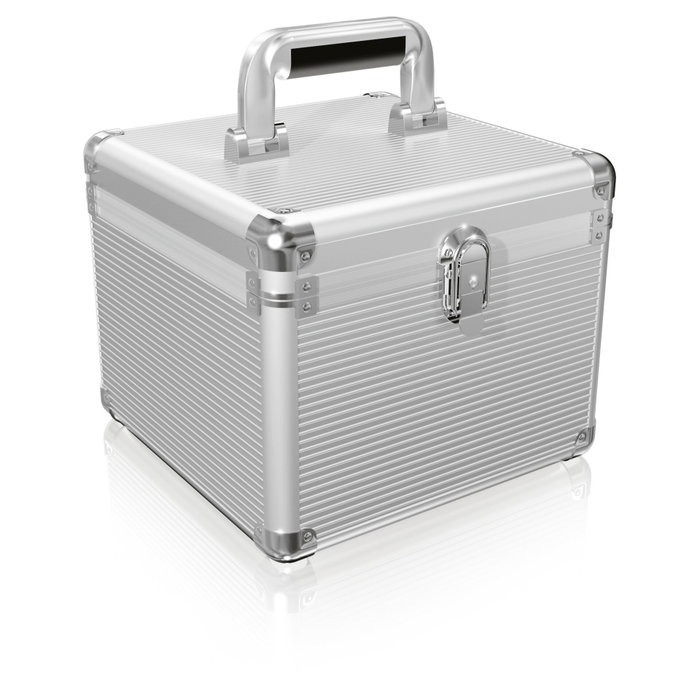 ICY BOX IB-AC628 Maleta de transporte para 10 discos duros de 2.5 y 3.5 pulgadas