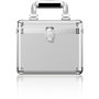 ICY BOX IB-AC628 Maleta Transporte Discos Duros Externos 2.5" 3.5" Metal/Plástico Plata para 10 Unidades