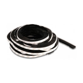 DeLOCK Tira de Cepillo Autoadhesiva 15 mm - 5 m - Negro
