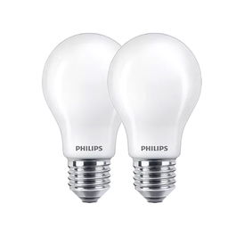 Philips Bombilla Estándar LED E27 9W 1055lm 4000K Luz Día (Equivalente 75W), 2 Unidades