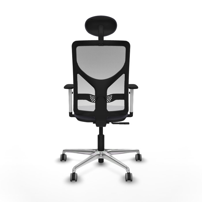 PIQUERAS Y CRESPO Silla de oficina Motilla con Mecanismo Sincro Gris y Blanco PIQUERAS Y CRESPO Silla de oficina Motilla con Mecanismo Sincro Gris y Blanco
