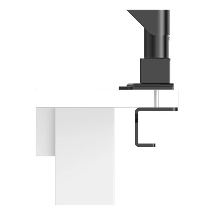 Hama Soporte para 2 Monitores 17-35'' con Resorte de Gas Negro