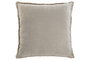 DKD Home Decor Cojín de Lino Natural 65x65x8 cm 850 grs
