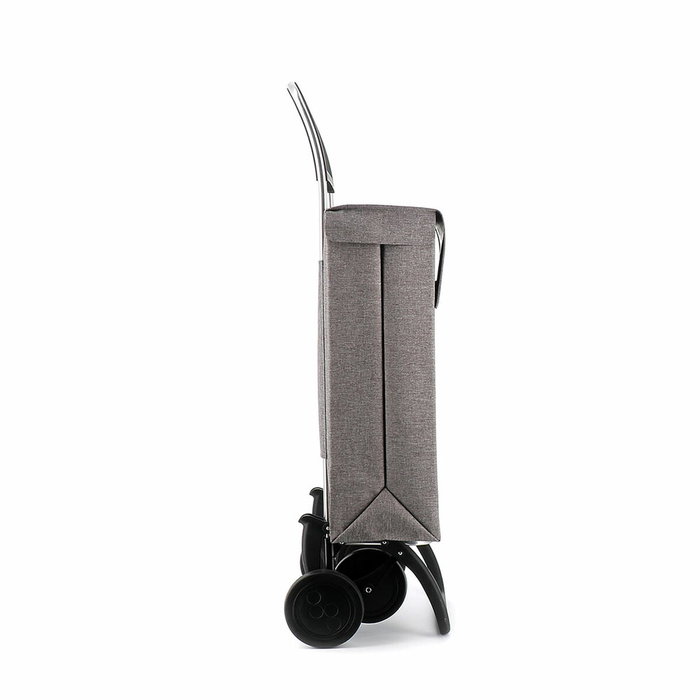 Rolser Carro de la compra jean tweed 4 ruedas gris