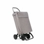 Rolser Carro de la compra jean tweed 4 ruedas gris
