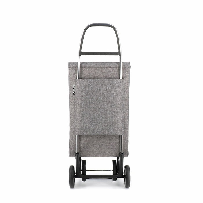 Rolser Carro de la compra jean tweed 4 ruedas gris