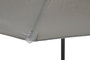DKD Home Decor Parasol para Terraza y Jardín Gris 265x265x250 cm Reclinable UV 50+ con Mástil 38mm