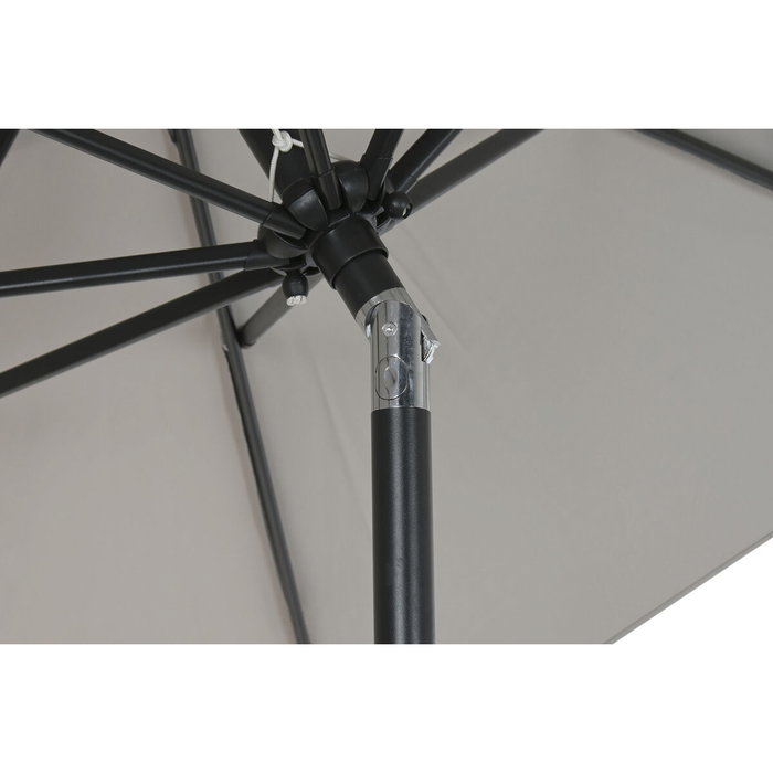 DKD Home Decor Parasol Reclinable Gris UV 50+ DKD Home Decor Parasol Reclinable Gris UV 50+