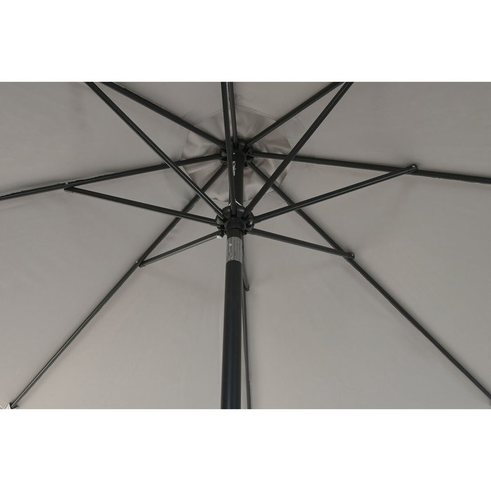 DKD Home Decor Parasol Reclinable Gris UV 50+ DKD Home Decor Parasol Reclinable Gris UV 50+