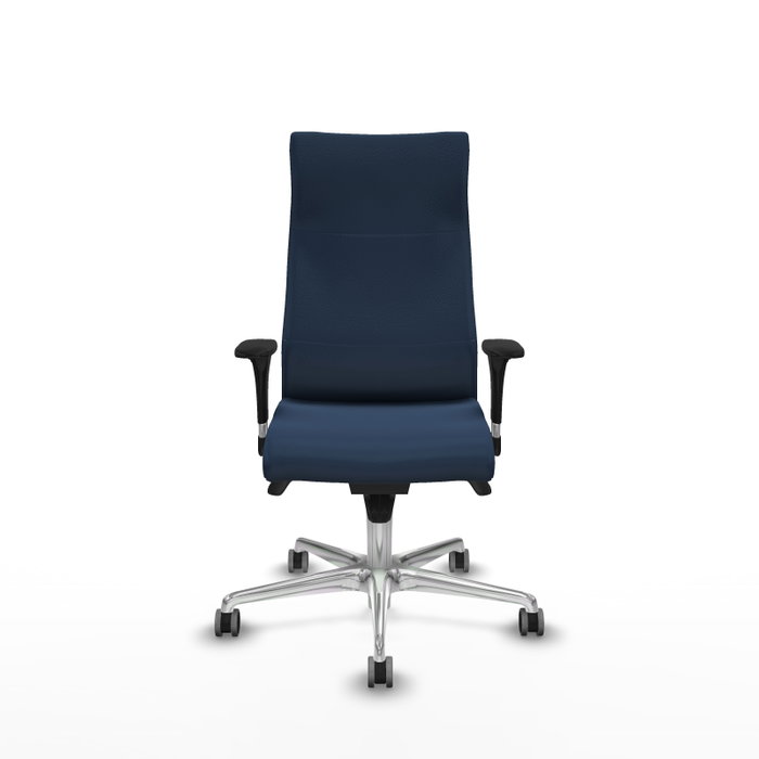 PIQUERAS Y CRESPO Sillón Albacete con Mecanismo Sincro Azul Marino