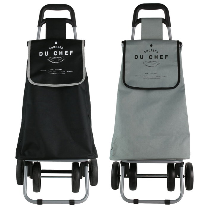 Entre Temps Carro Compra 4 Ruedas Du Chef Poliéster