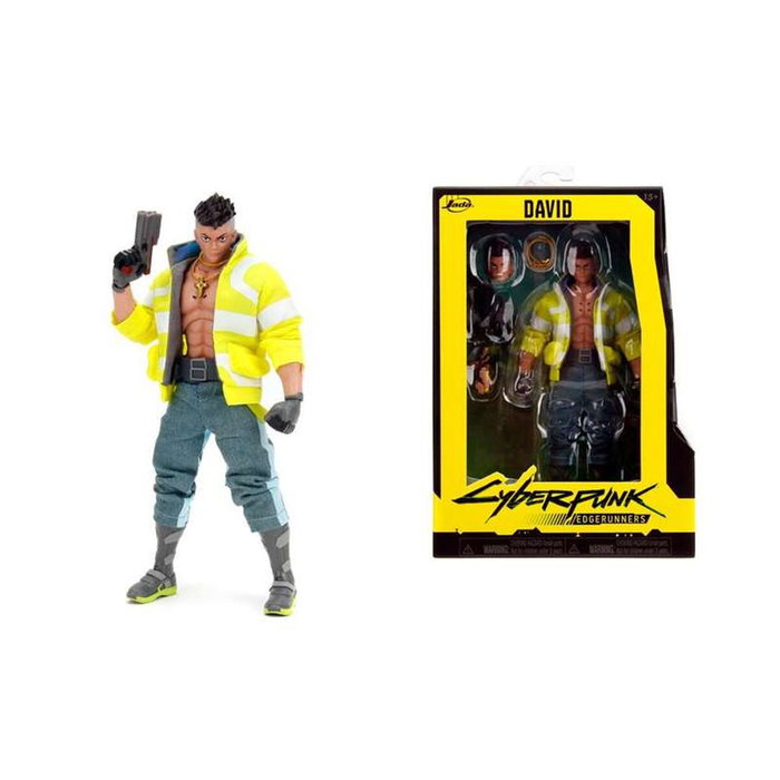 JADA TOYS Figura Cyber Punk David 15 cm JADA TOYS Figura Cyber Punk David 15 cm