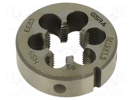 GSR Troquel de rosca métrica M19 rosca fina