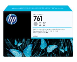 HP Cartucho de tinta DesignJet 761 Gris 400ml CM995A