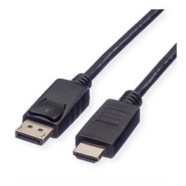 ROLINE DP-HDTV-3M Cable DisplayPort a HDMI Macho, 3 Metros