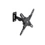 TOOQ Soporte de Pared para Pantallas 13-43 Pulgadas, Negro