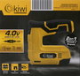 Kiwi Grapadora/Clavadora Inalambrica 4.0 V con Dimensiones 17 cm (ancho) x 16 cm (alto) x 7 cm (largo) (4 Unidades)