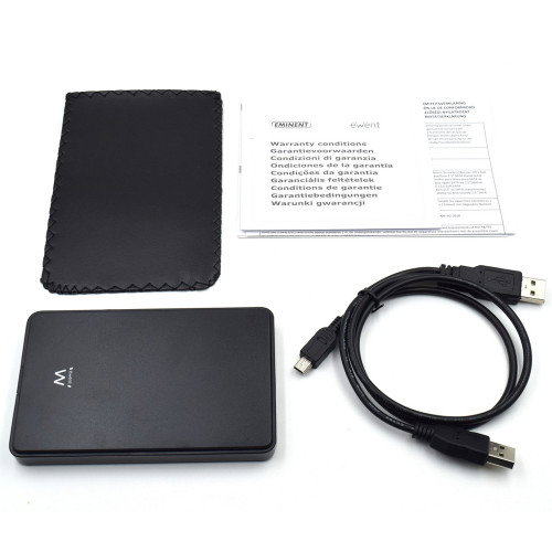Ewent Carcasa Disco Duro USB 2.0 EW7030 para SATA 2.5'' Sin Tornillos, Plug and Play Ewent Carcasa Disco Duro USB 2.0 EW7030 para SATA 2.5'' Sin Tornillos, Plug and Play