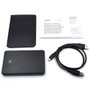 Ewent Carcasa Disco Duro USB 2.0 EW7030 para SATA 2.5'' Sin Tornillos, Plug and Play