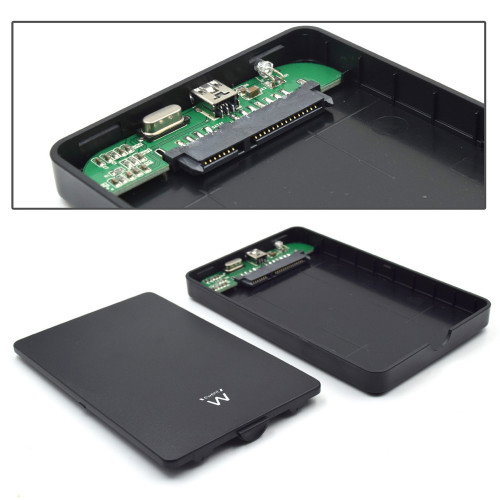 Ewent Carcasa Disco Duro USB 2.0 EW7030 para SATA 2.5'' Sin Tornillos, Plug and Play Ewent Carcasa Disco Duro USB 2.0 EW7030 para SATA 2.5'' Sin Tornillos, Plug and Play