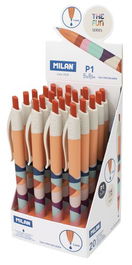 Milan Bolígrafo P1 The Fun 624 Tinta Azul Caja Expositora 20 Unidades