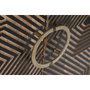 DKD Home Decor Armario de Madera de Mango Tallado Negro