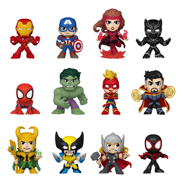 Marvel Mystery Minis Minifiguras 5 cm Expositor New Classics (12)