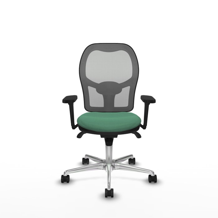PIQUERAS Y CRESPO Silla de oficina Jorquera Verde esmeralda y Gris PIQUERAS Y CRESPO Silla de oficina Jorquera Verde esmeralda y Gris