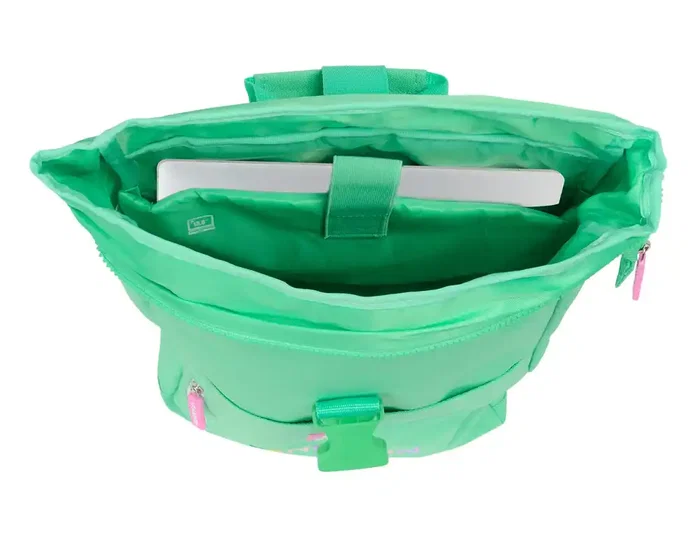 Safta Mochila Solapa Para Portátil 15,6'' Benetton Mint