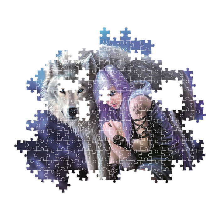 Clementoni Puzzle 1000 Piezas Anne Stokes Protector 39958 - Para Adultos (+14 años), 70x50 cm