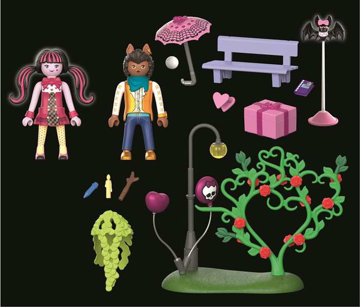 Playmobil Monster High - Cita de San Valentín