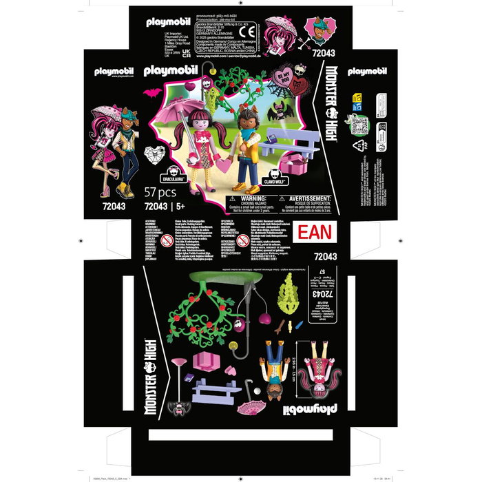 Playmobil Monster High Cita de San Valentín 72043