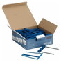 Fellowes Pro Clip Sujetapapeles de Plástico Azul 100mm
