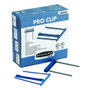 Fellowes Pro Clip Sujetapapeles de Plástico Azul 100mm