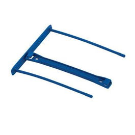 Fellowes 50 Pro Clip Sujetapapeles de Plástico, 100 mm, Azul