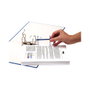 Fellowes Pro Clip Fasteners de Plástico Azul 100mm
