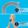 Grohe VitalioFlex Manguera de ducha 1,5 m Metal Cromo