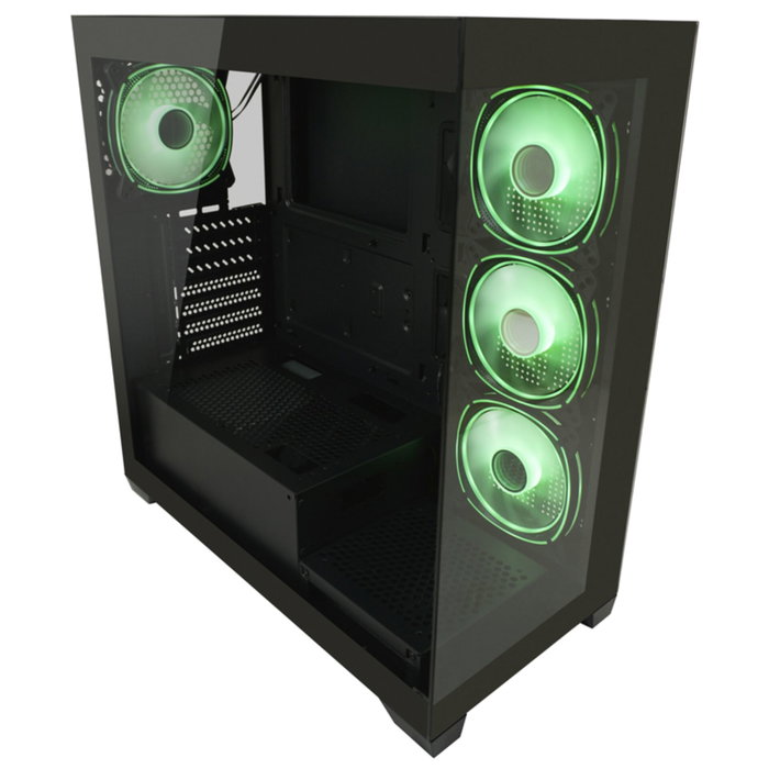 LC-Power LC-715B-ON Midi Tower Negro
