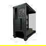 LC-Power 715B Midi Tower Negra con Ventana de Vidrio Templado para PC Gaming