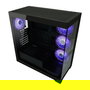 LC-Power 715B Midi Tower Negra con Ventana de Vidrio Templado para PC Gaming