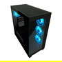 LC-Power 715B Midi Tower Negra con Ventana de Vidrio Templado para PC Gaming