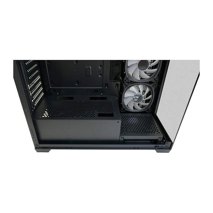 LC-Power 715B Midi Tower Negra con Ventana de Vidrio Templado para PC Gaming